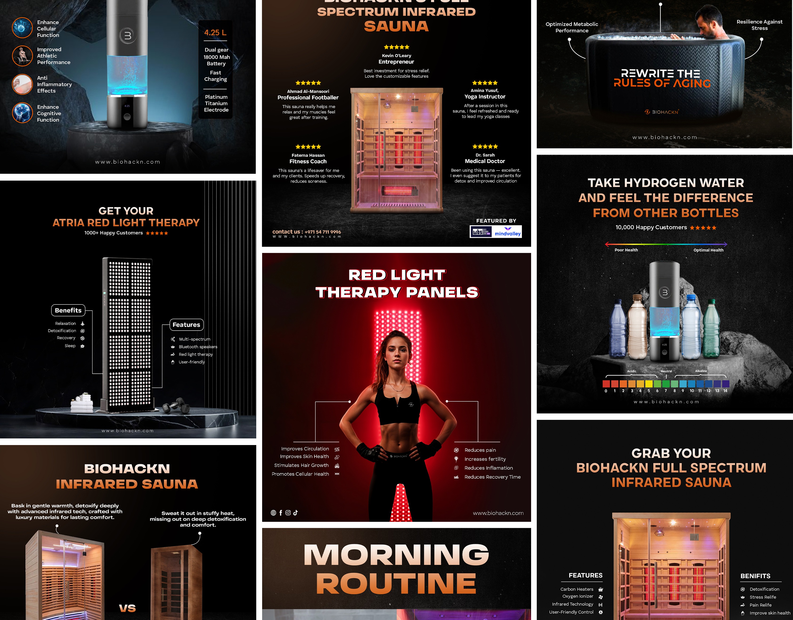 Biohacking Products Social Media Ads