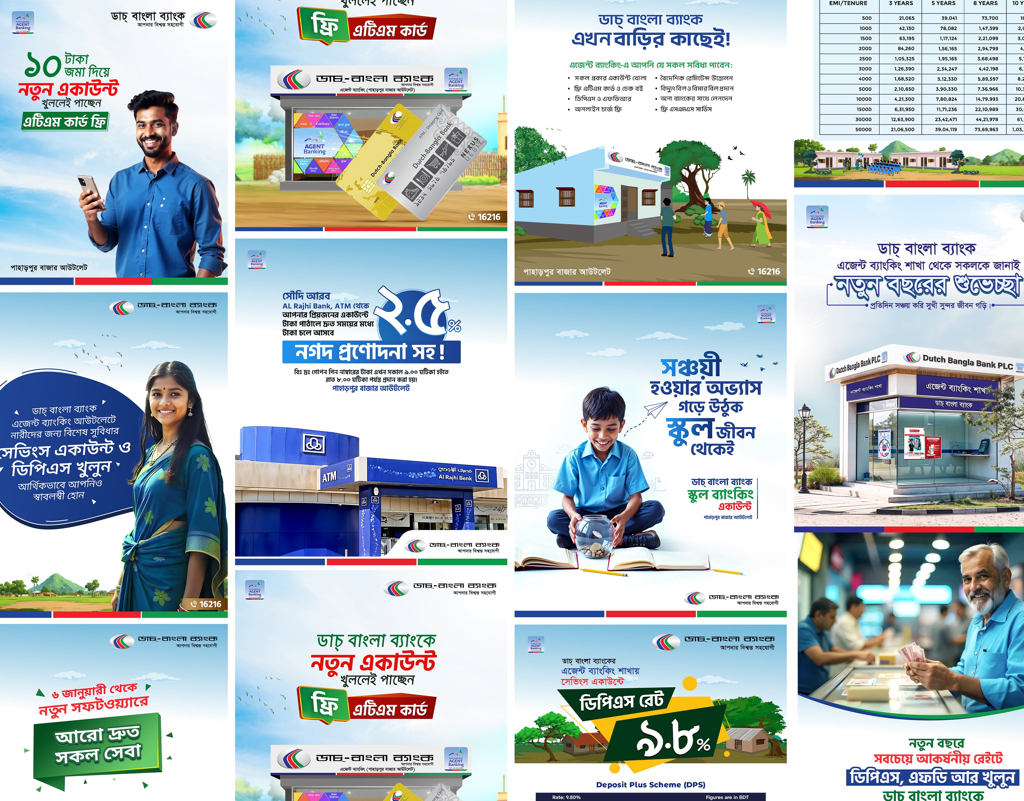 Dutch Bangla Bank Social Media Design